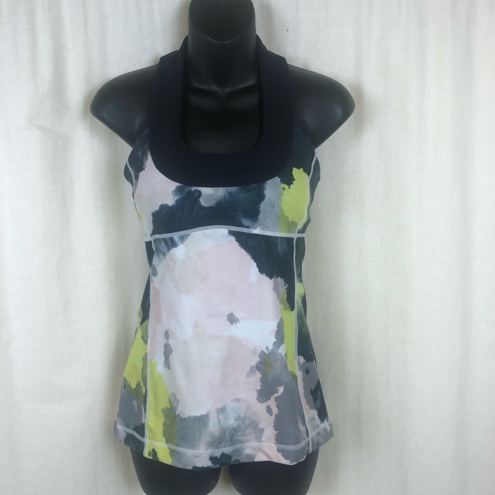 Lululemon Womens 6 Racer Back Tank Top Yoga Gym